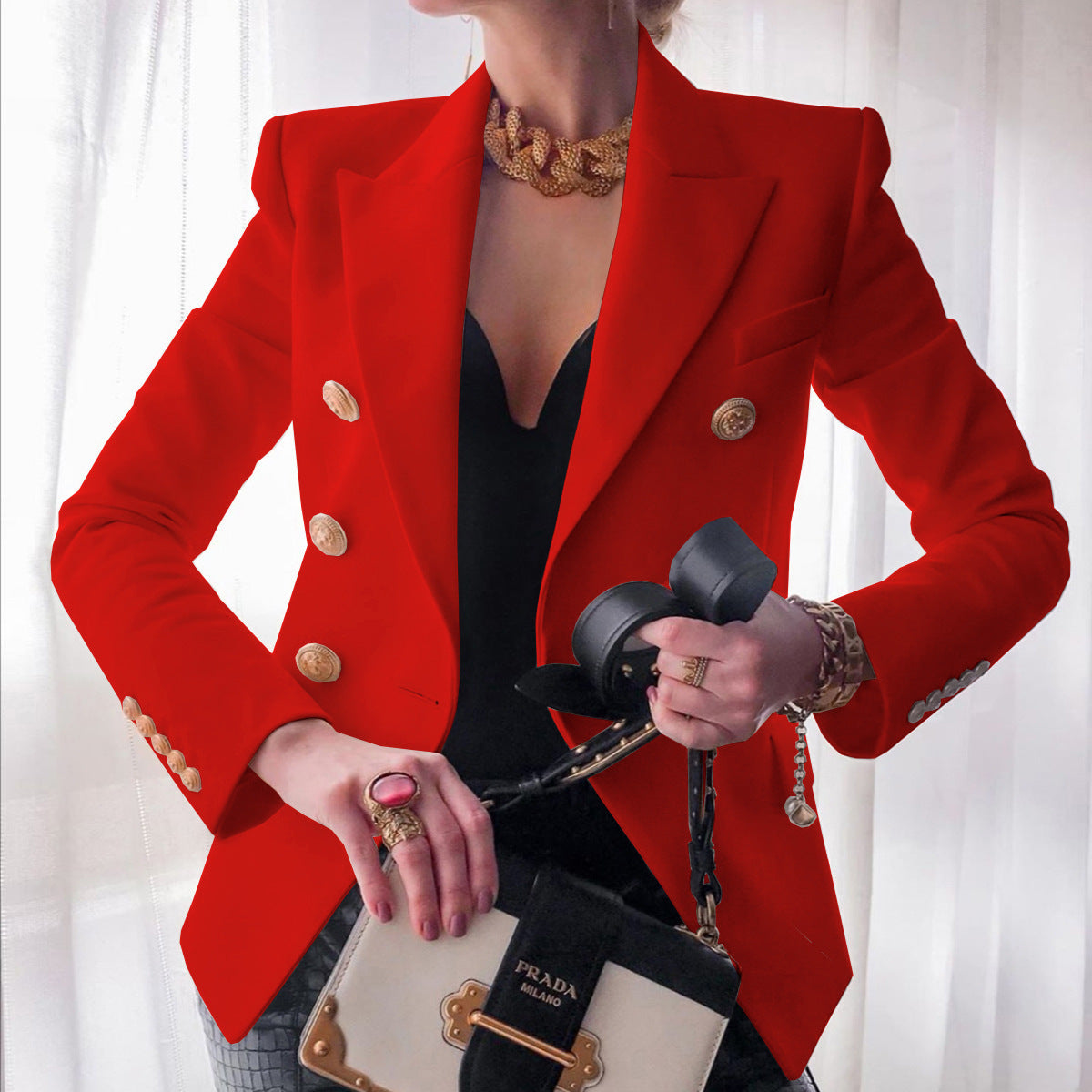 Veste Courte Élégante – Coupe Moderne