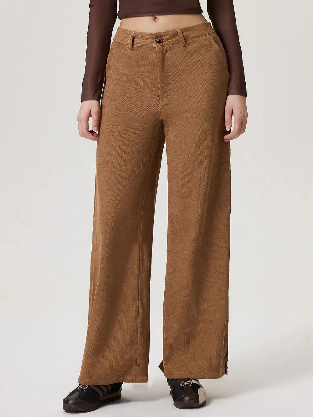 Pantalon Large à Poches – Coupe Moderne