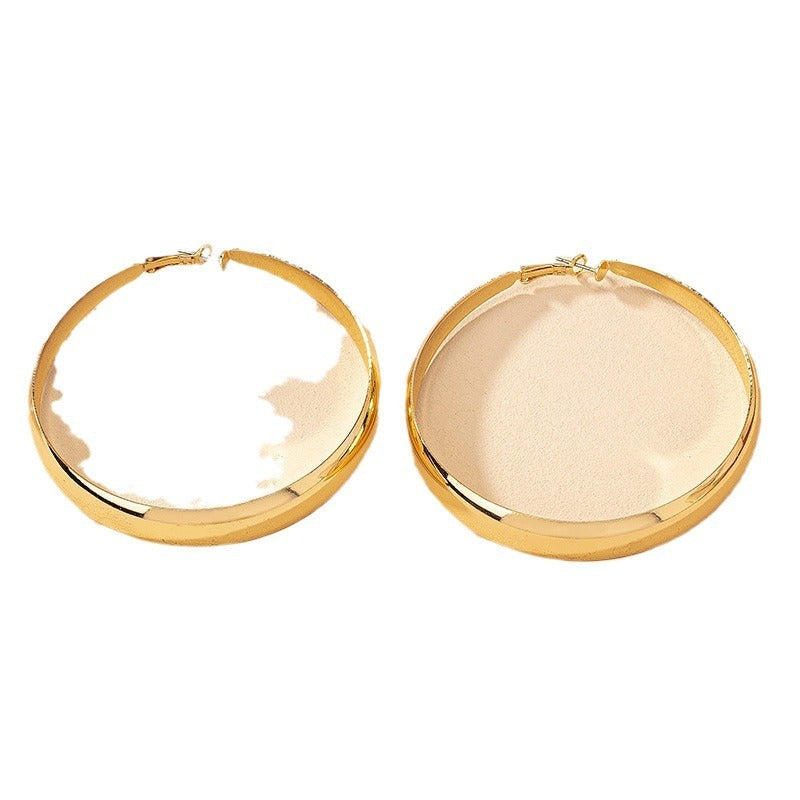 Grandes Boucles d’Oreilles Créoles – Style Tendance
