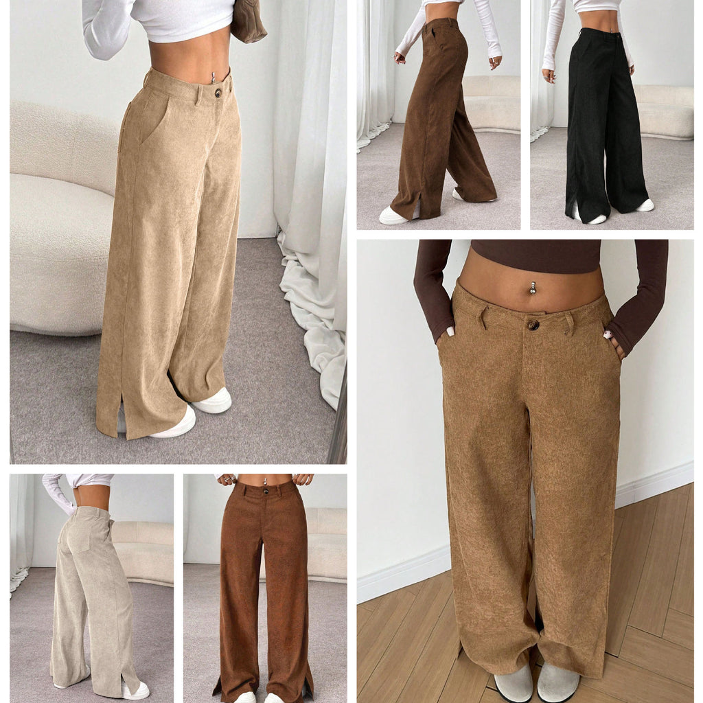 Pantalon Jambe Droite – Coupe Élégante