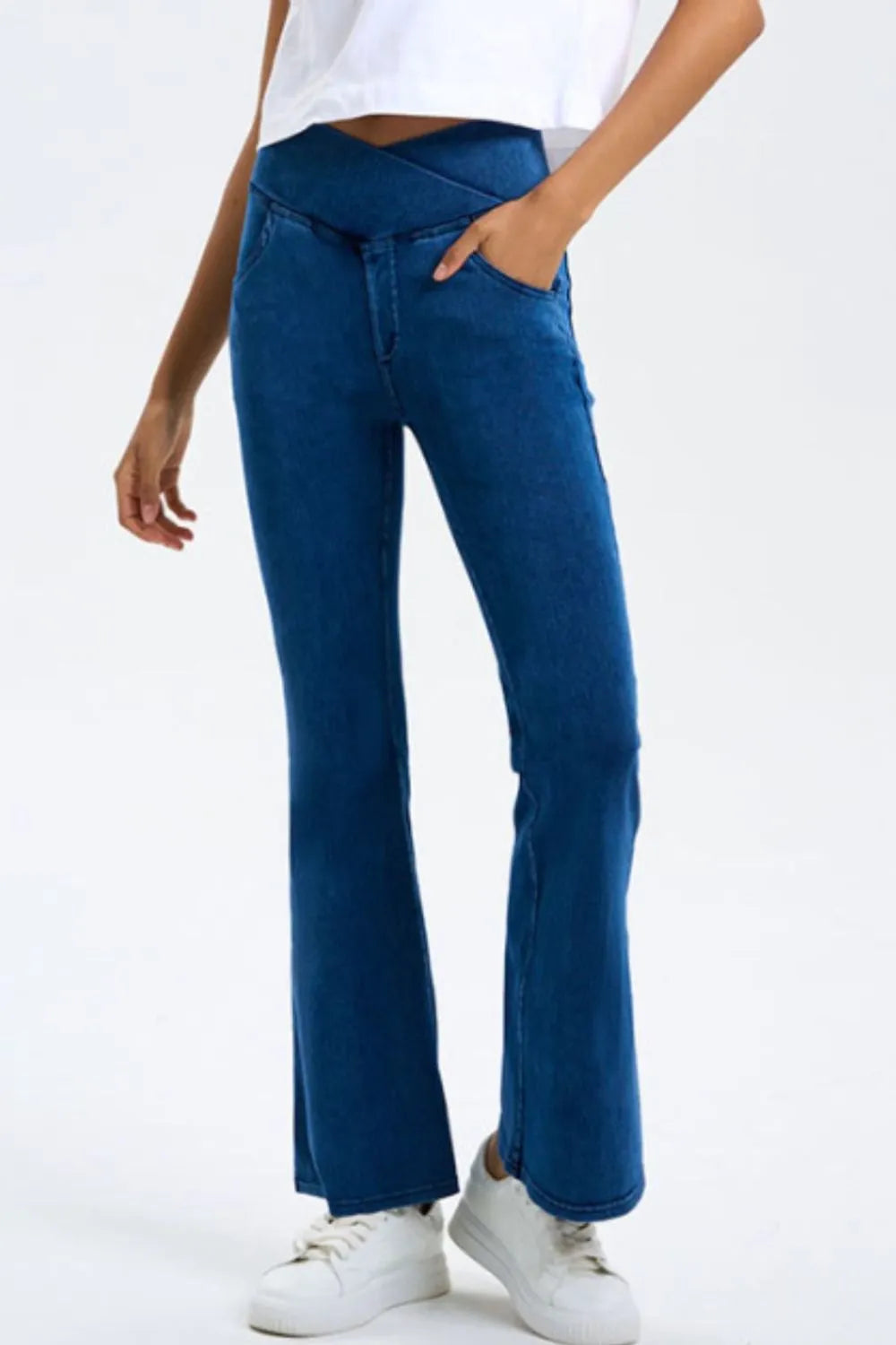 Jean Bootcut Stretch – Confort & Silhouette Élégante