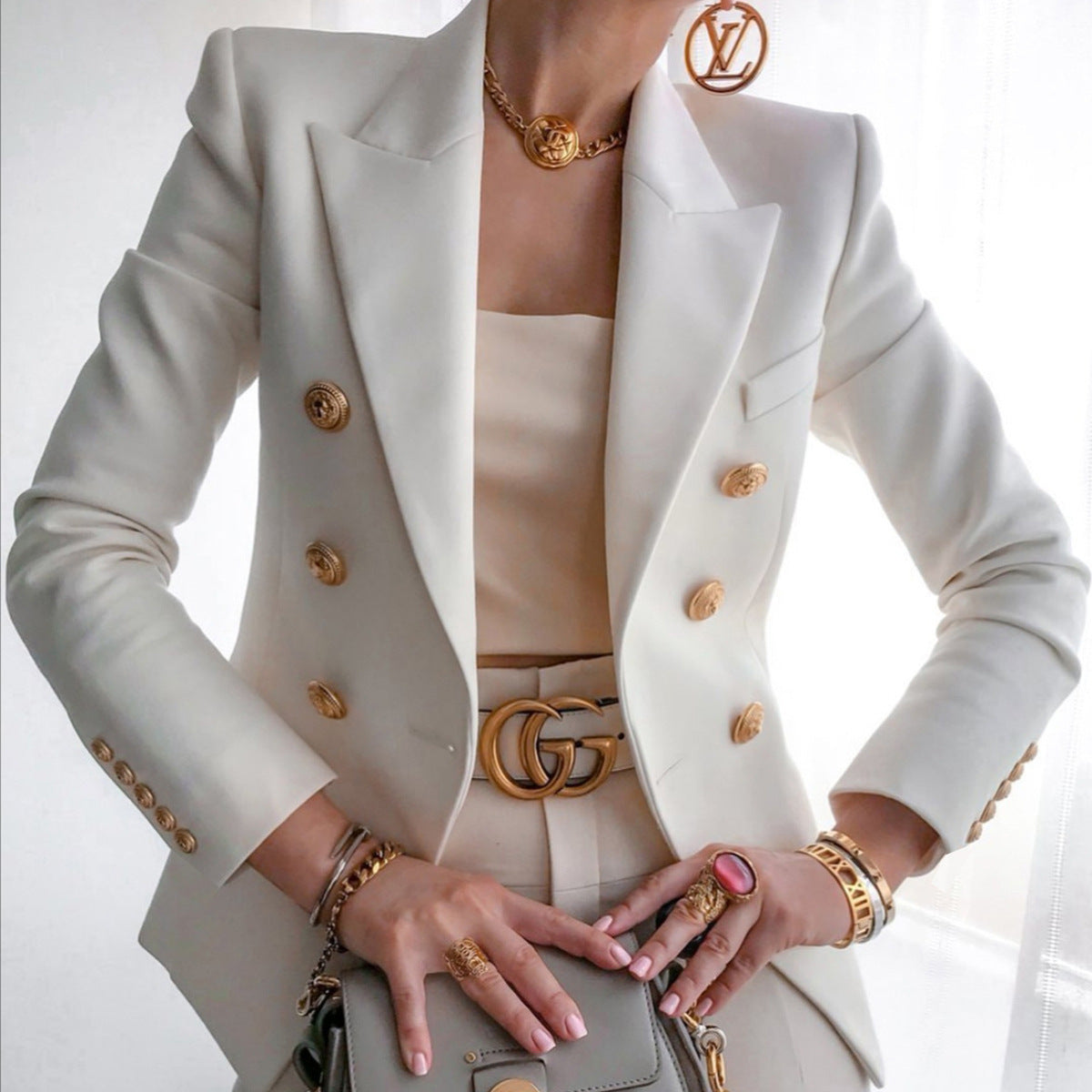 Veste Courte Élégante – Coupe Moderne
