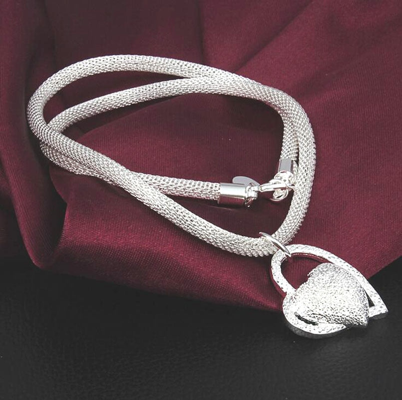 Collier Cœur en Argent Sterling 925 – Élégance Délicate