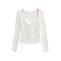 Pull Chic à Col V – Manches Longues