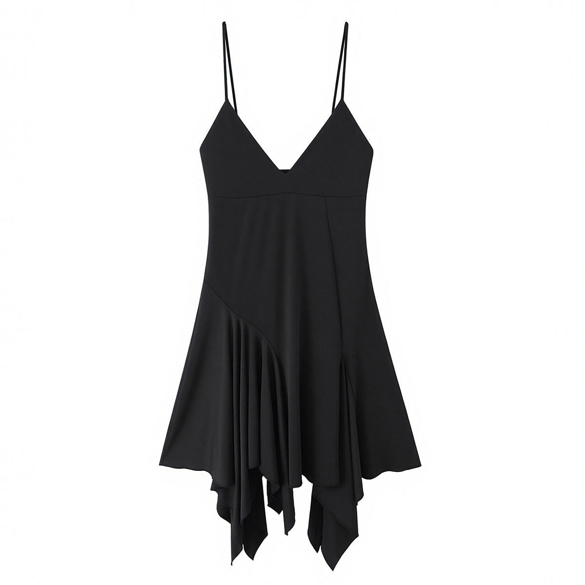 Robe Courte à Bretelles – Élégance Décontractée