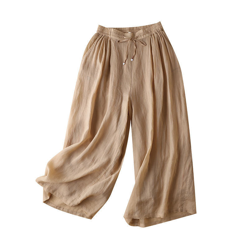 Pantalon Oversize Taille Haute – Coupe Fluide