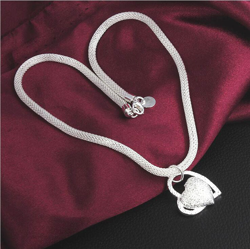 Collier Cœur en Argent Sterling 925 – Élégance Délicate