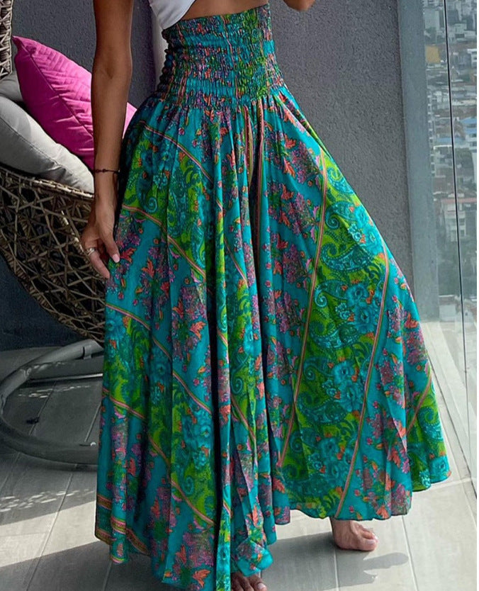 Jupe Longue Bohème – Imprimé Floral