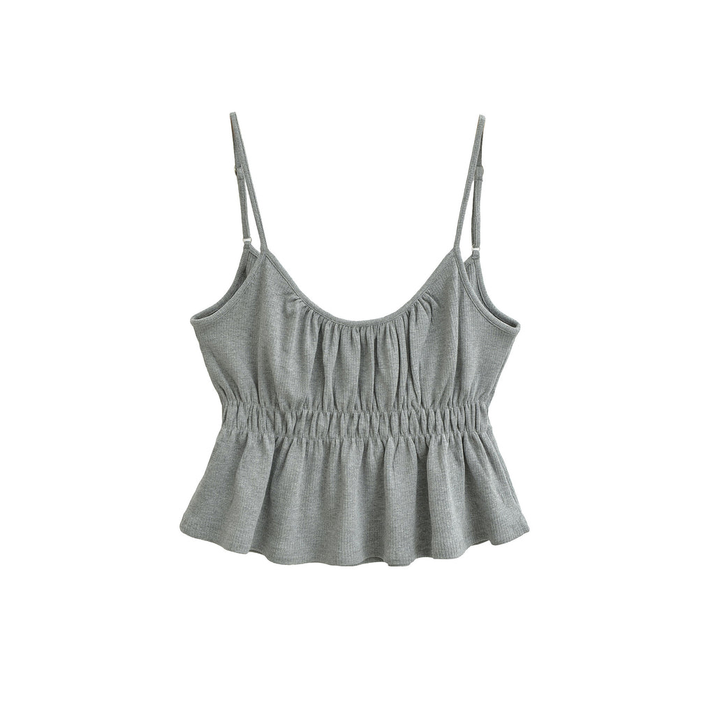 Débardeur Côtelé Chic – Coupe Féminine