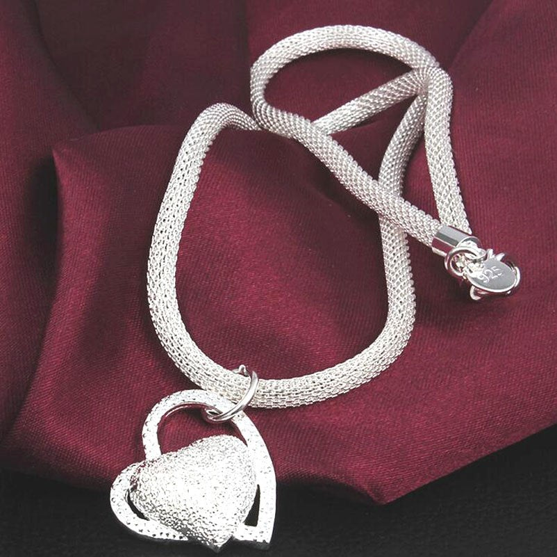 Collier Cœur en Argent Sterling 925 – Élégance Délicate