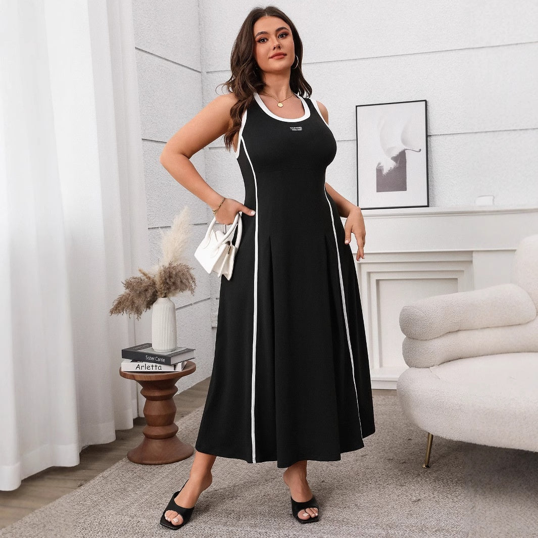 Robe Élégante Sans Bretelles – Taille Marquée