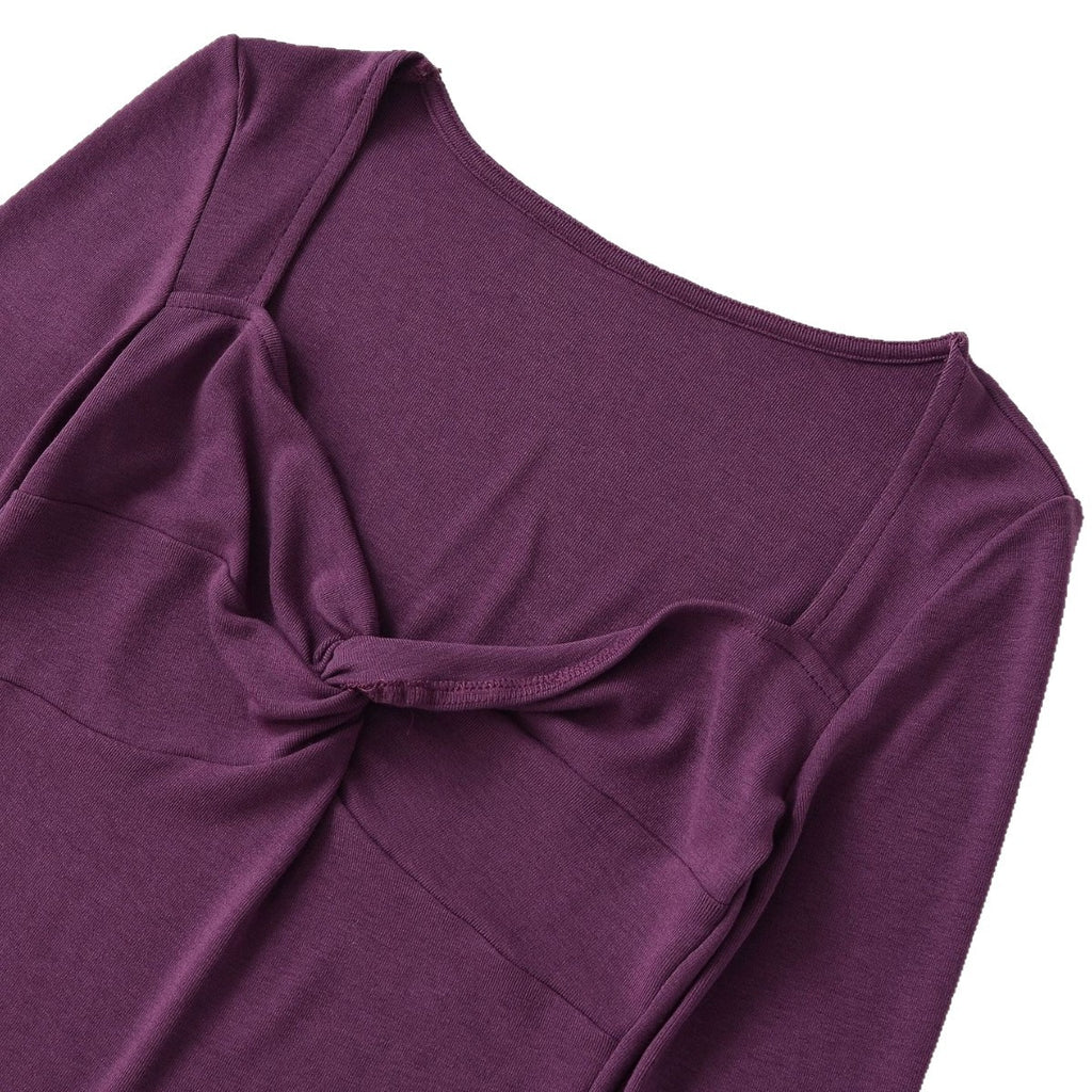 Pull Chic à Col V – Manches Longues